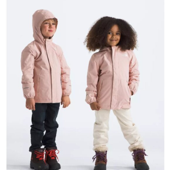 The North Face Girls Antora Pink Rain Jacket Size L (12) - Picture 1 of 9